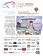 Dado Homes wins HIA Award 2012